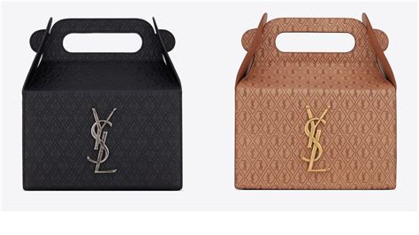 ysl june box bag|ysl take away box.